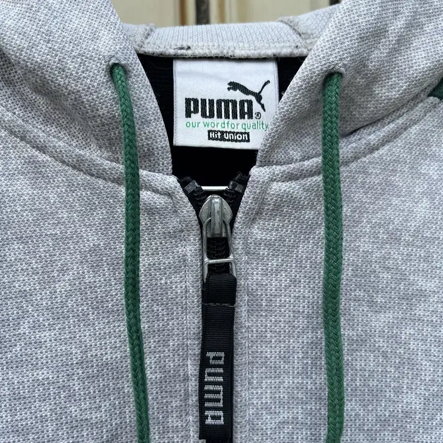 푸마 빅로고 올드스쿨 후드집업 Puma