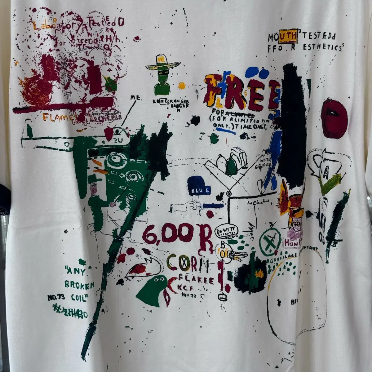 uniqlo Jean-Michel Basquiat ringer tee