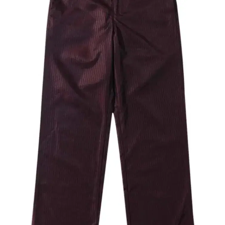 애즈온 LINING SATIN TROUSERS / WINE (S)