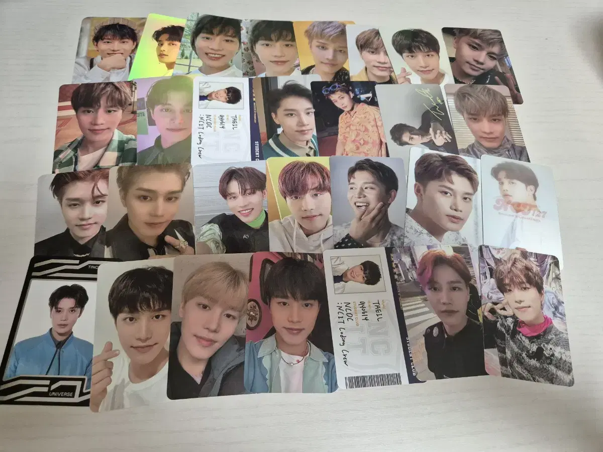 Taeil photocard about 83 sheets 1.0