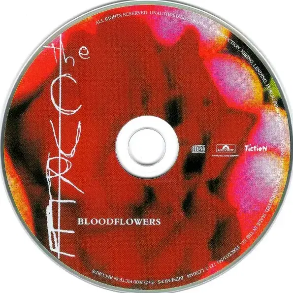 The Cure - Bloodflowers (CD) 유럽반 초판 민트급