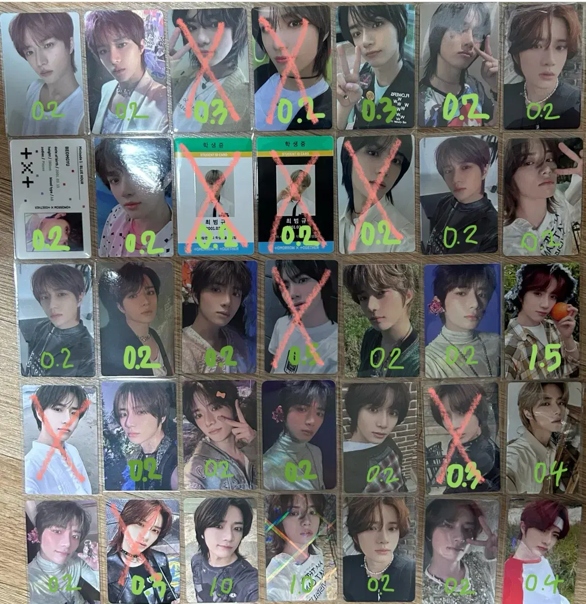 Price down!!)txt beomgyu photocard wts lazada ld yizhiyu yizhiyu yizhiyu yizhiyu yizhiyu yizhiyu