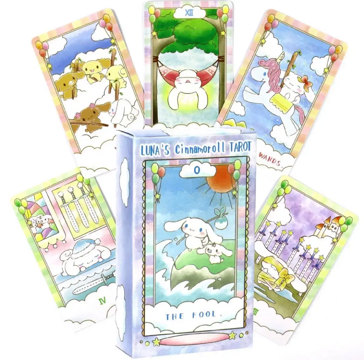 Luna Cinnamoroll Tarot 시나모롤 타로 카드 산리오