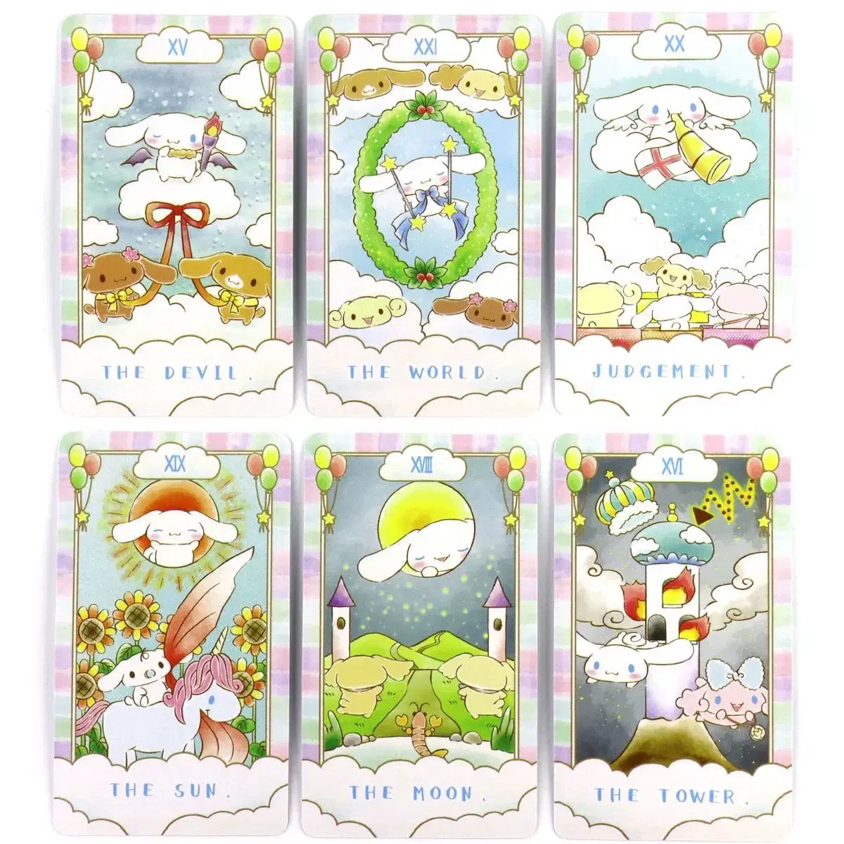 Luna Cinnamoroll Tarot 시나모롤 타로 카드 산리오