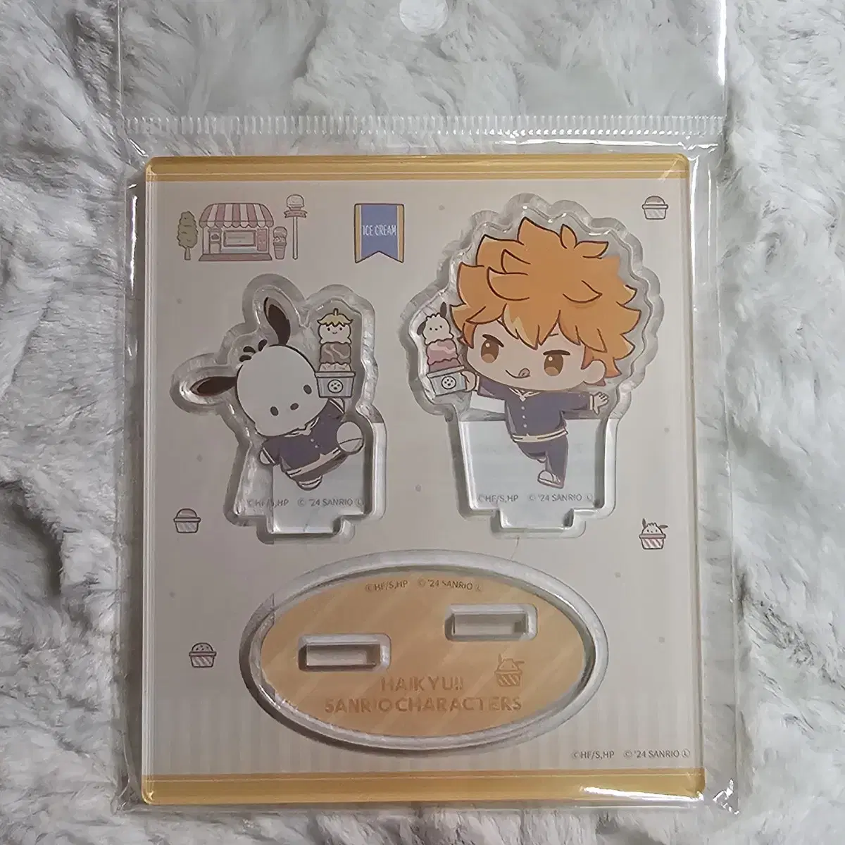 Haikyuu Sanrio Collaboration hinata acrylic