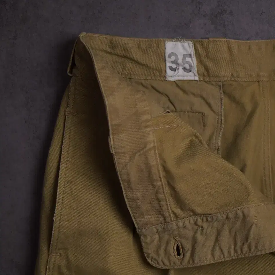 Rare 50s French Army M-52 Chino Pants