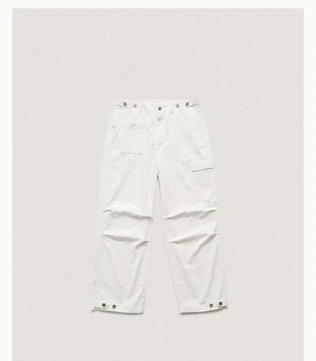 더바넷 White Desert Cargo Pants 화이트 카고 새상품