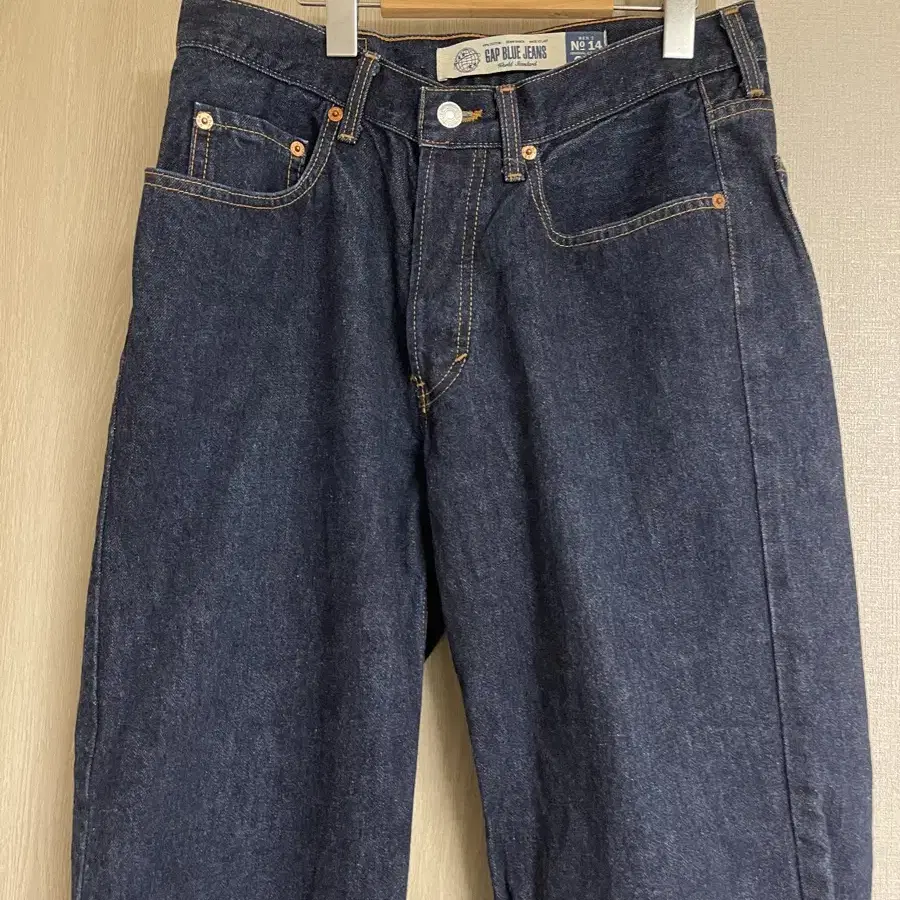 올드 갭(GAP) 90s made in USA 로우 데님 W31/L28