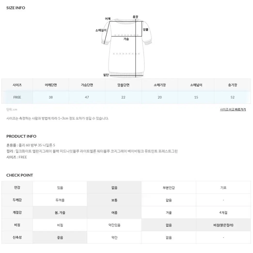 (새상품) 언더비 제작 밤부소프트 제나 가디건 미드나잇블루