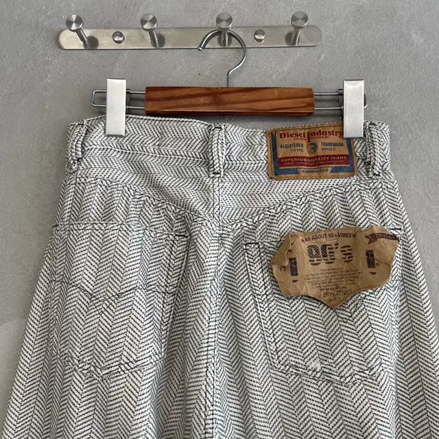 90s Diesel Herringbone Pants  (디젤 해링본 팬츠