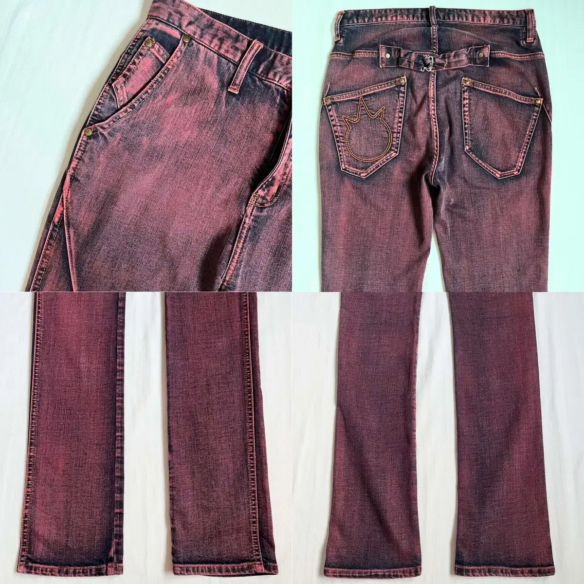 PPFM Dyed Denim Pants