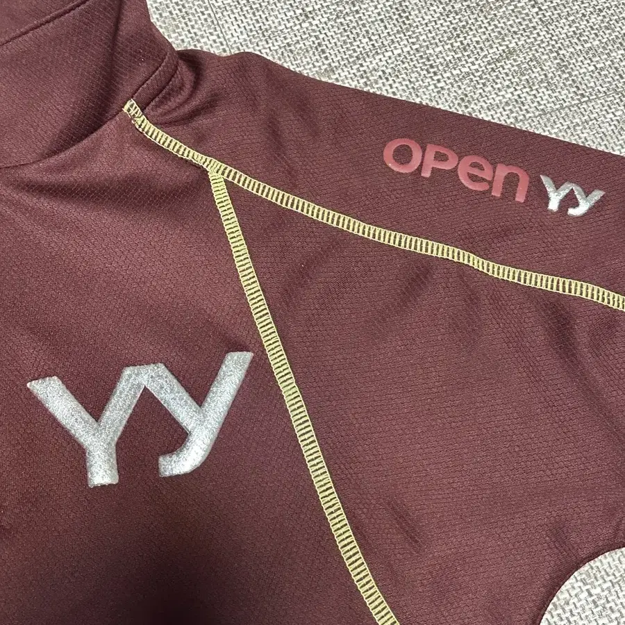 Open yy CYCLING JERSEY TOP, BURGUNDY 1사이