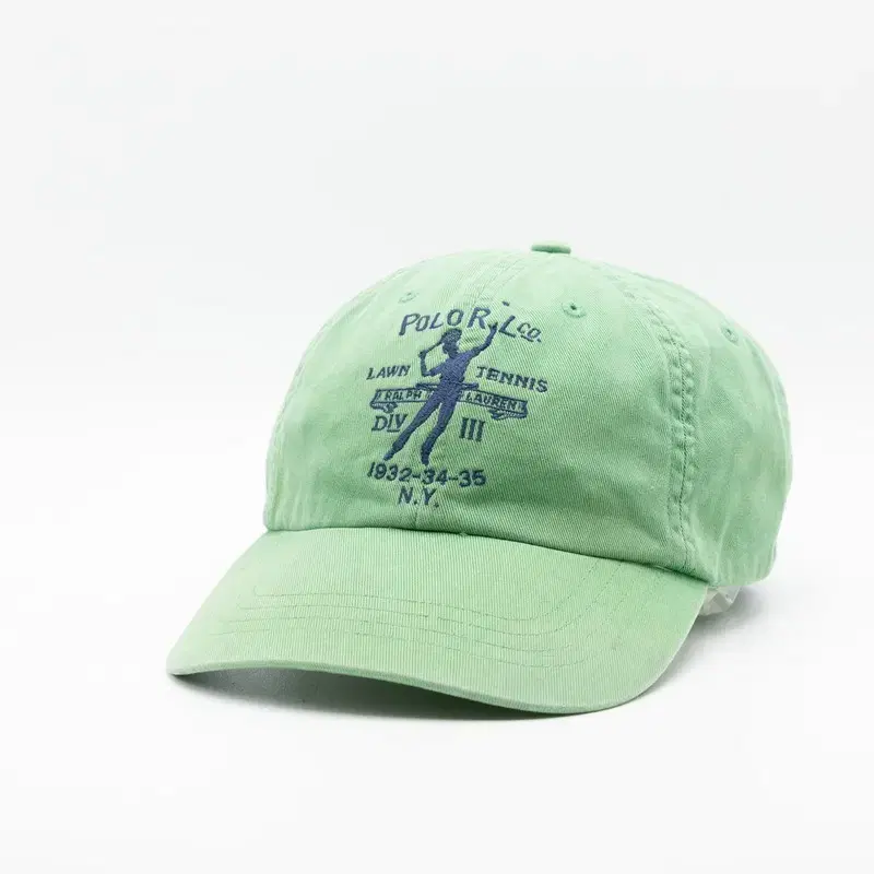 VINTAGE  POLO LAWN TENNIS GREEN HAT