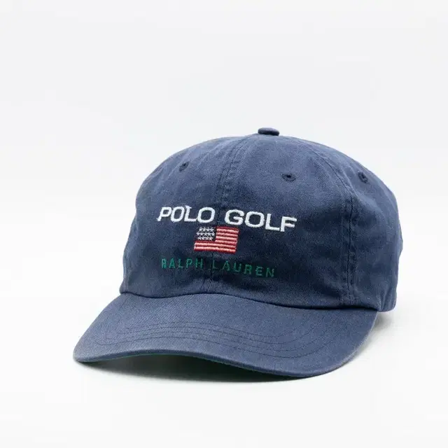 VINTAGE POLO GOLF NAVY HAT [USA MADE]