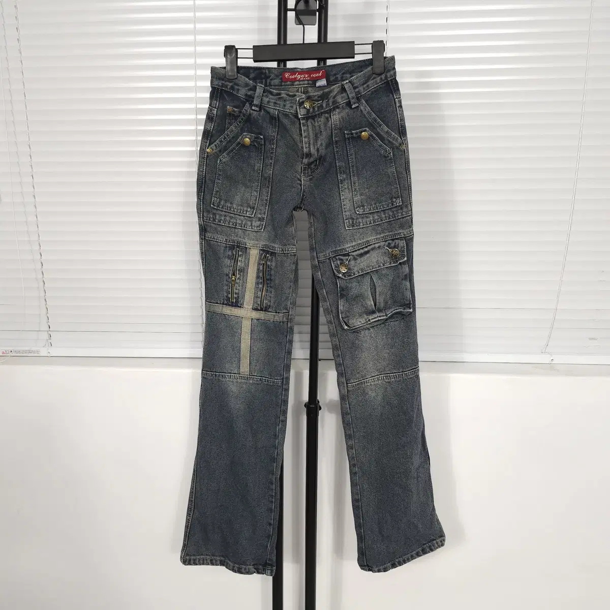 Vintage Denim Cargo Pants 27