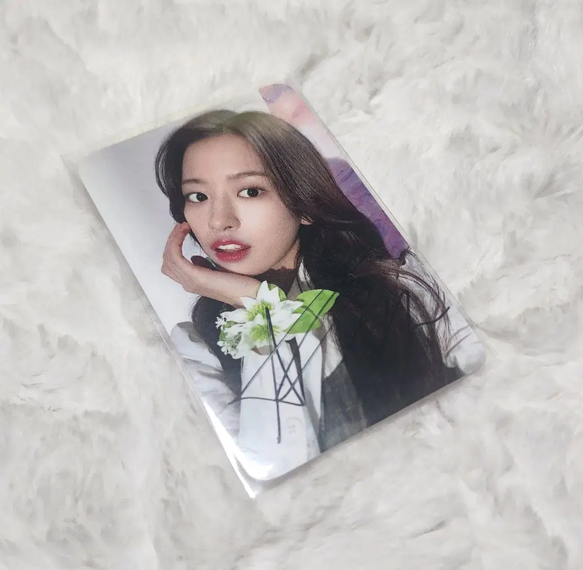 갓매)ive yujin fan con juice win sign photocard wts