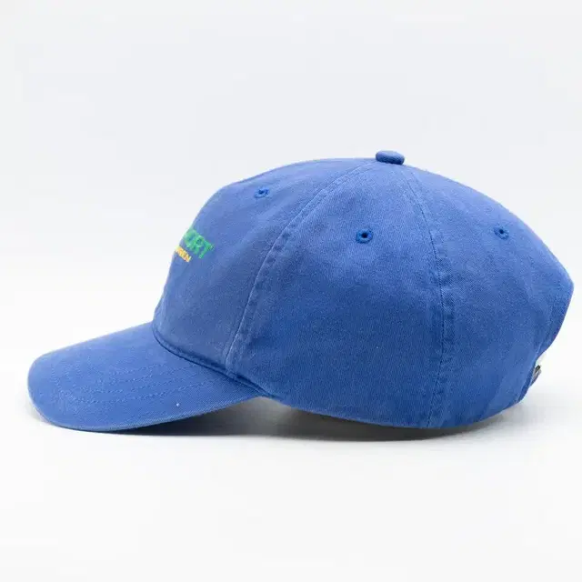 VINTAGE POLO MULTI COLOR LOGO BLUE HAT