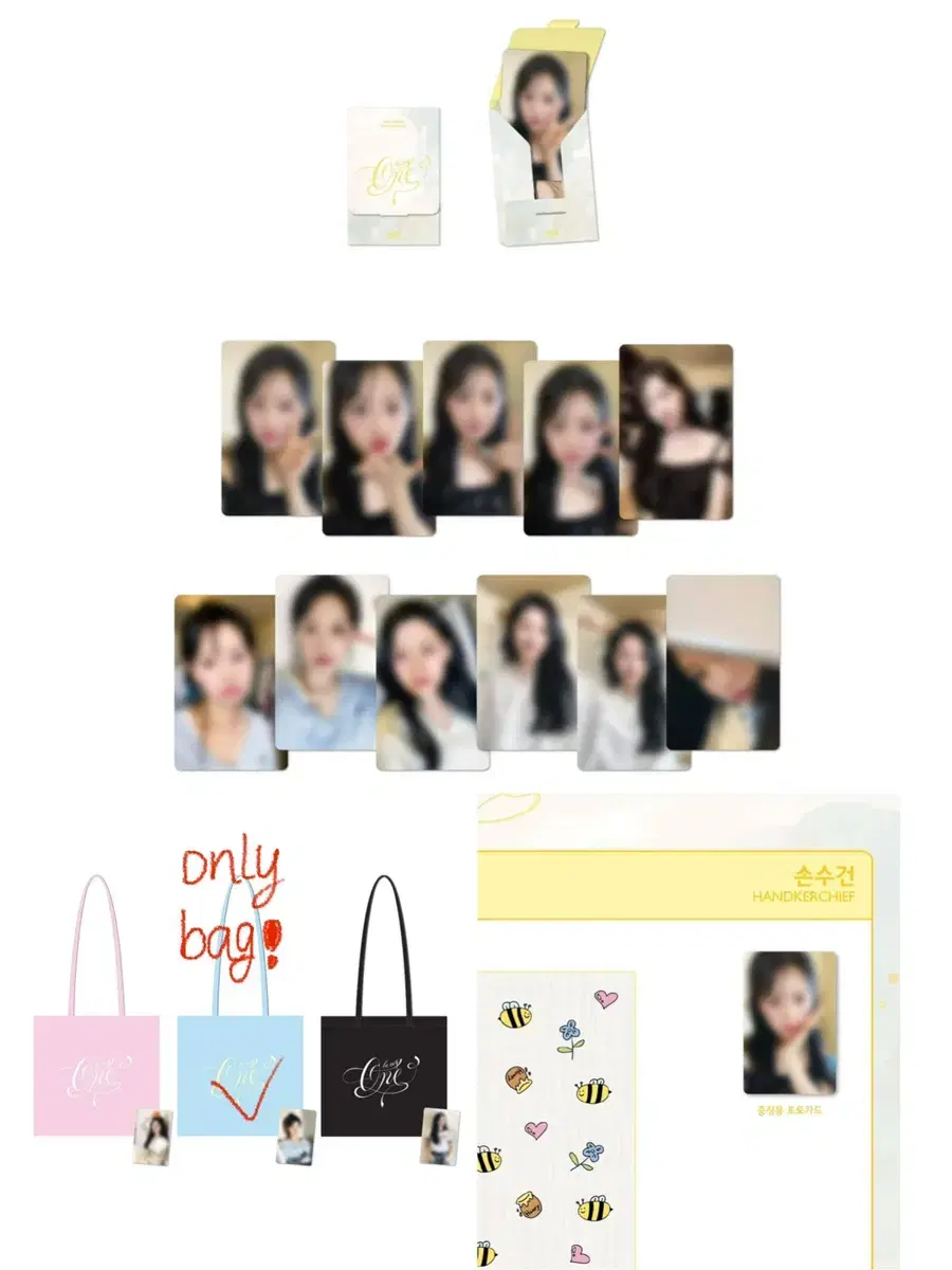 Kim Jiwon fanmeeting Merchandise (purchase)