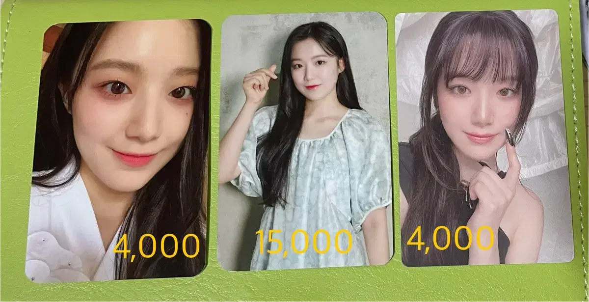 Idle shuhua photocard WTS