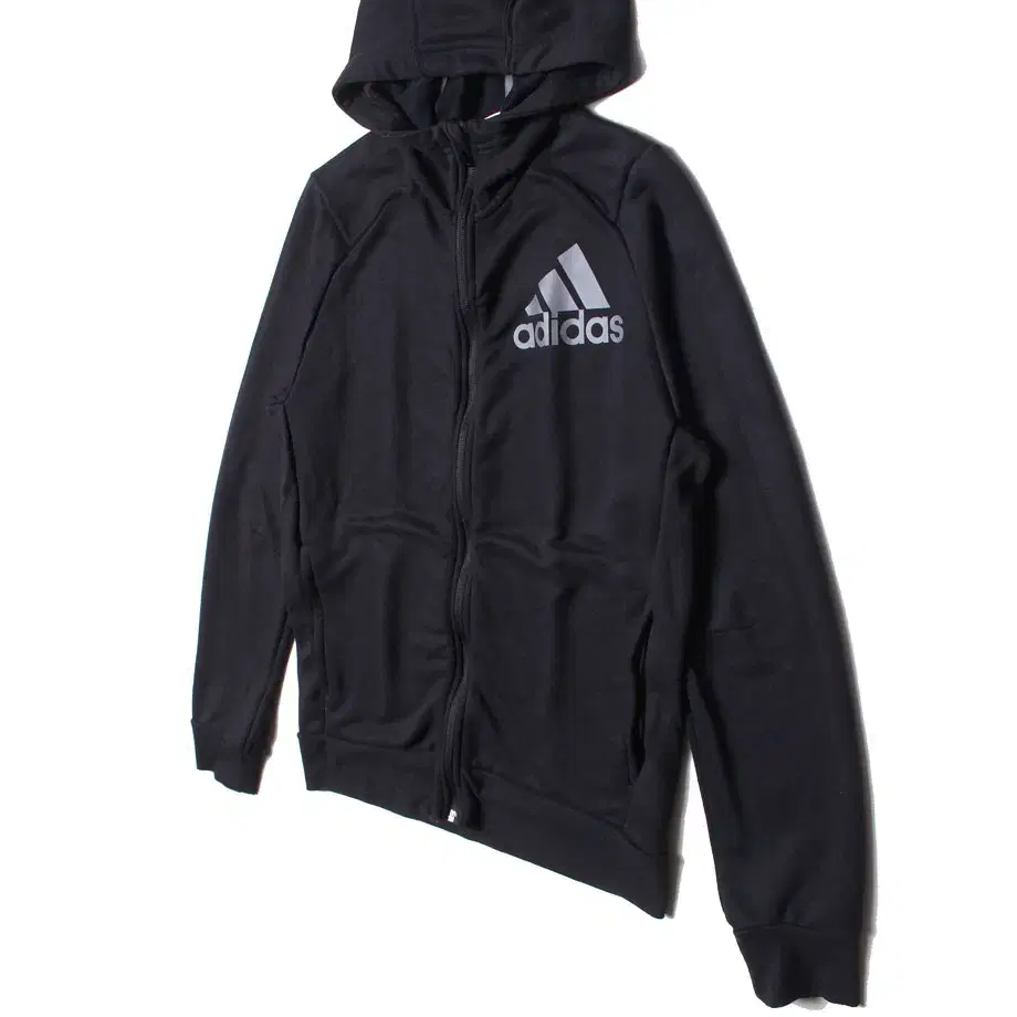 95 adidas Full Zip Hoodie Slim Short 932