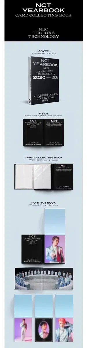 NCT 2020 Earbook kard Collecting Book