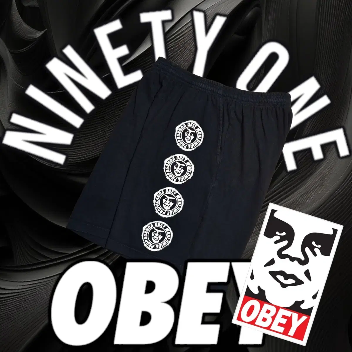 18s Obey Nine-One Vahn Trousers S-M