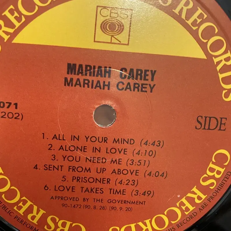 MARIAH CAREY LP / AA3041