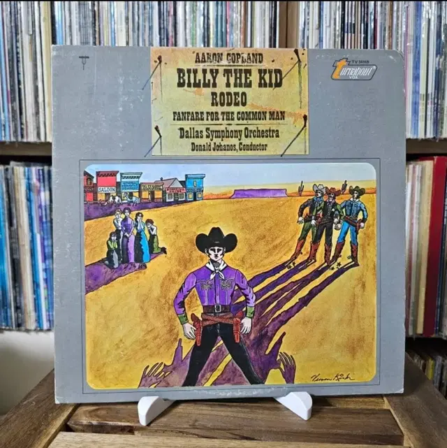 (미국반, 클레식 빌리 더 키드 수록) Billy the Kid  LP