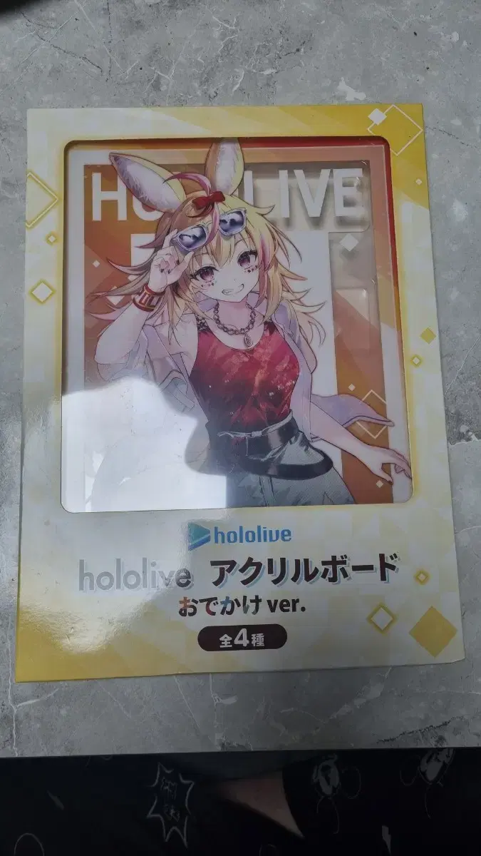 (Unsealed) HoloLive Omaru Polka GIGO Acrylic Board