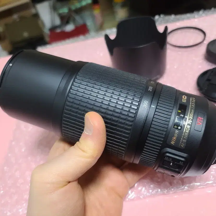 니콘 AF-S VR ED 70-300 IF 거의새것