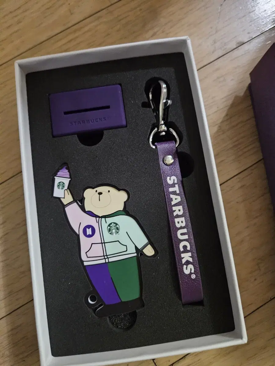 BTS Purple Bearista Card