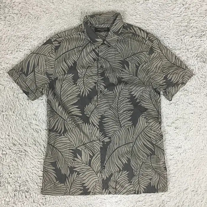 All Saints Short Sleeve Printed Shirt 90