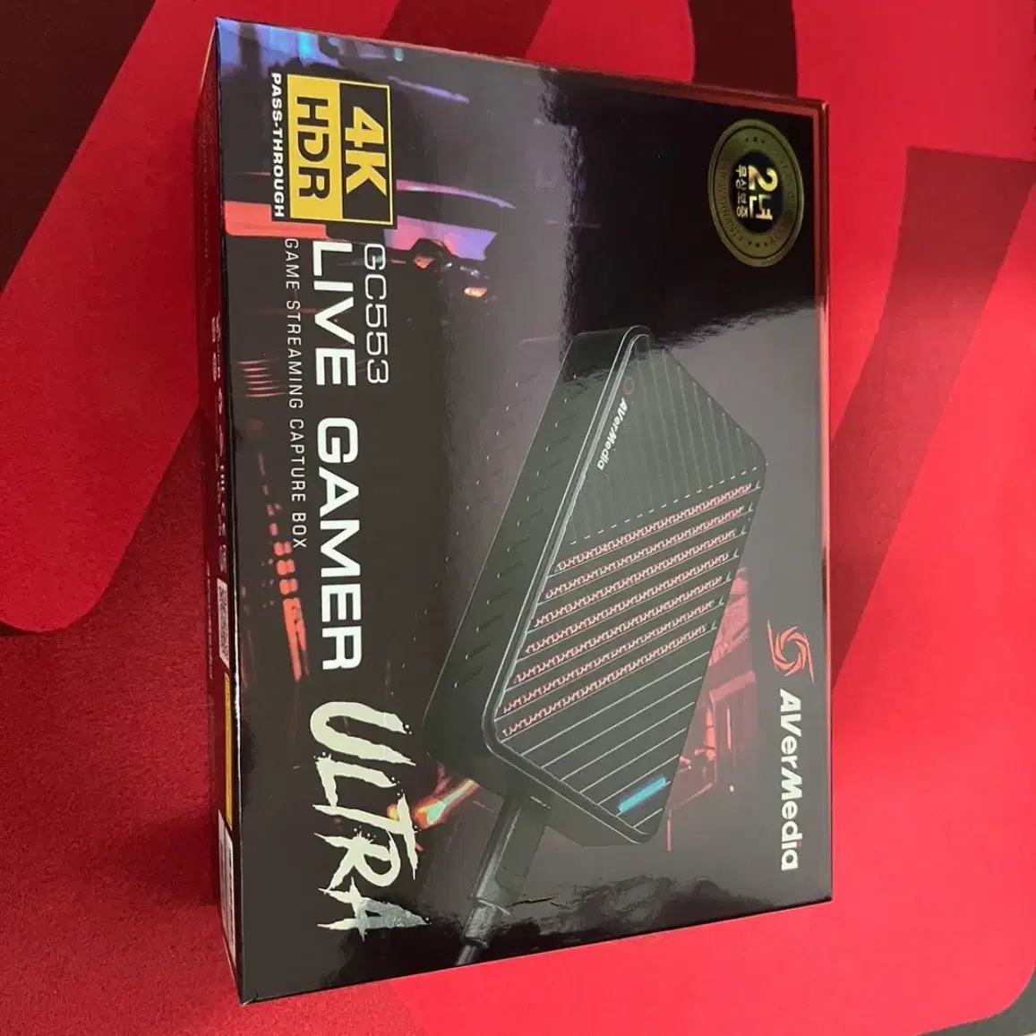 캡쳐보드 AVerMedia GC553 LIVE GAMER 4K HDR