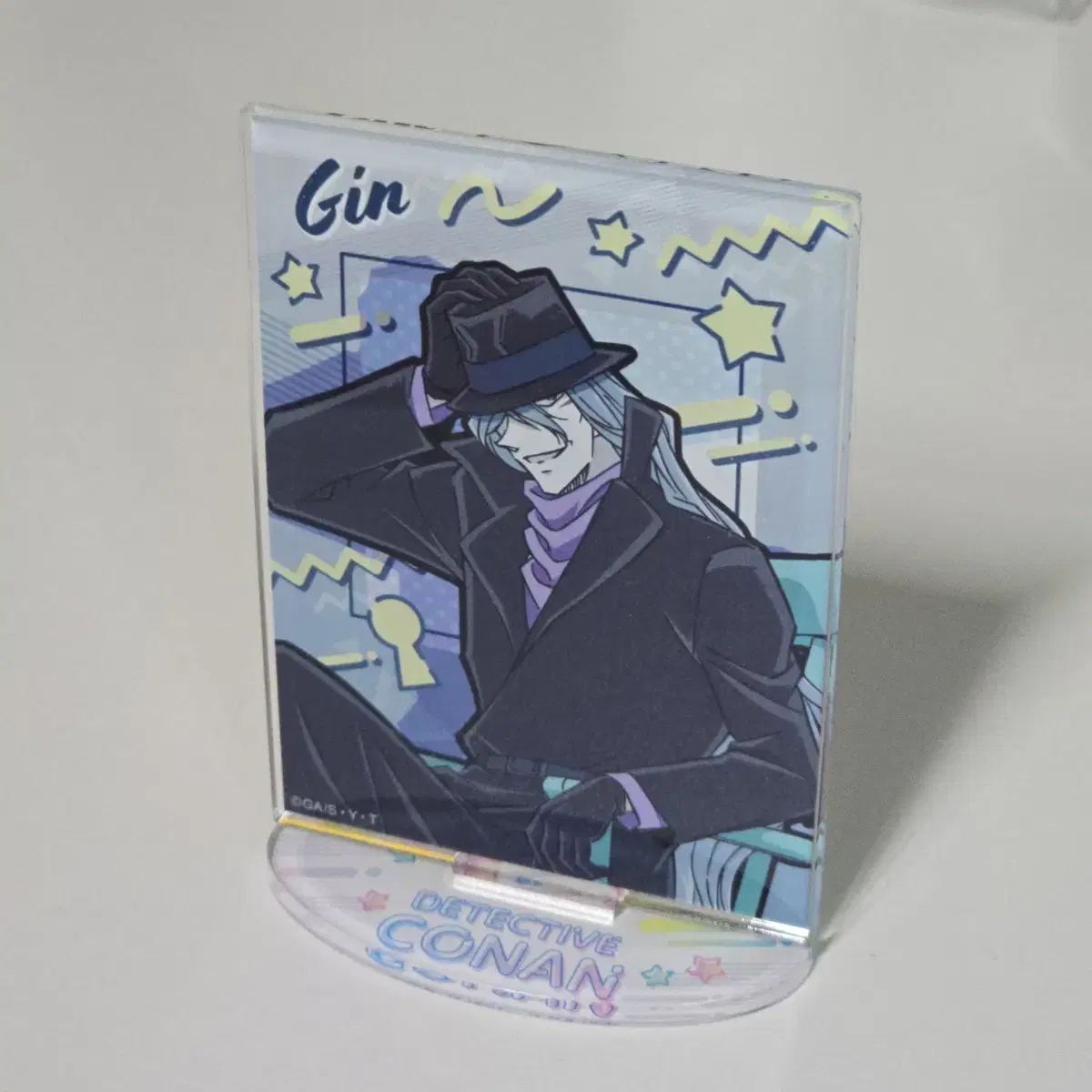 detective conan black organization jin acrylic stand