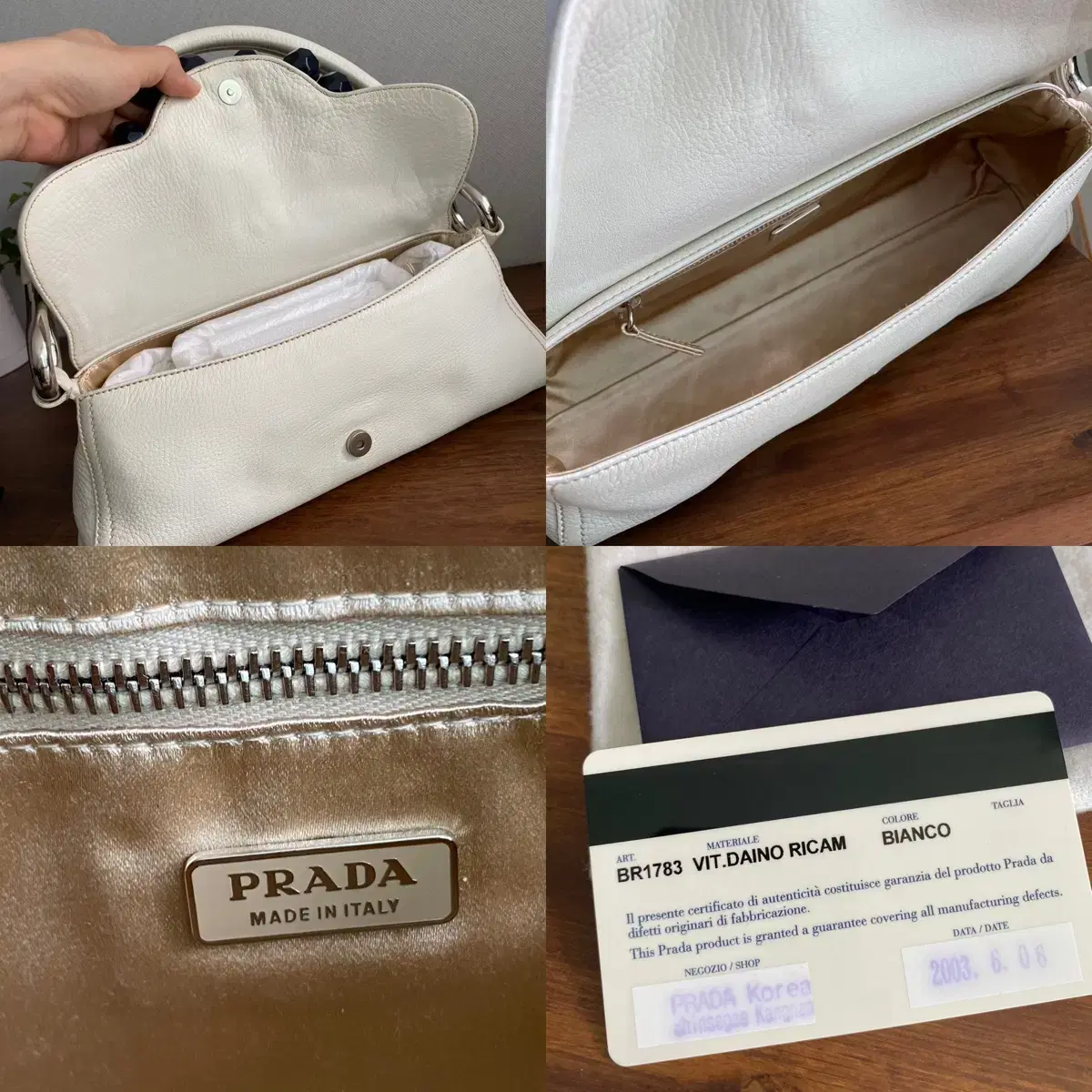 PRADA 프라다 주얼디테일 토드백