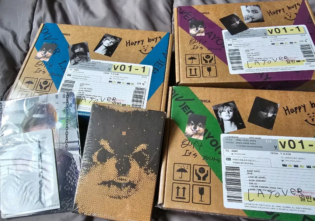 V - 3 Layover Photobooks Weverse Albums