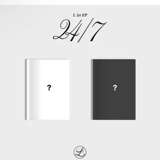 L (엘) - 1st EP : 24/7 (2종 중 1종 랜덤발송) 김명수