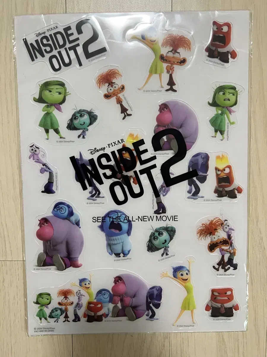 Inside Out2 IMAX zuu IMAX zu zu zu sticker Collection pre-order benefit unsealed