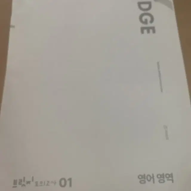 시대인재 영어 브릿지 리바이벌