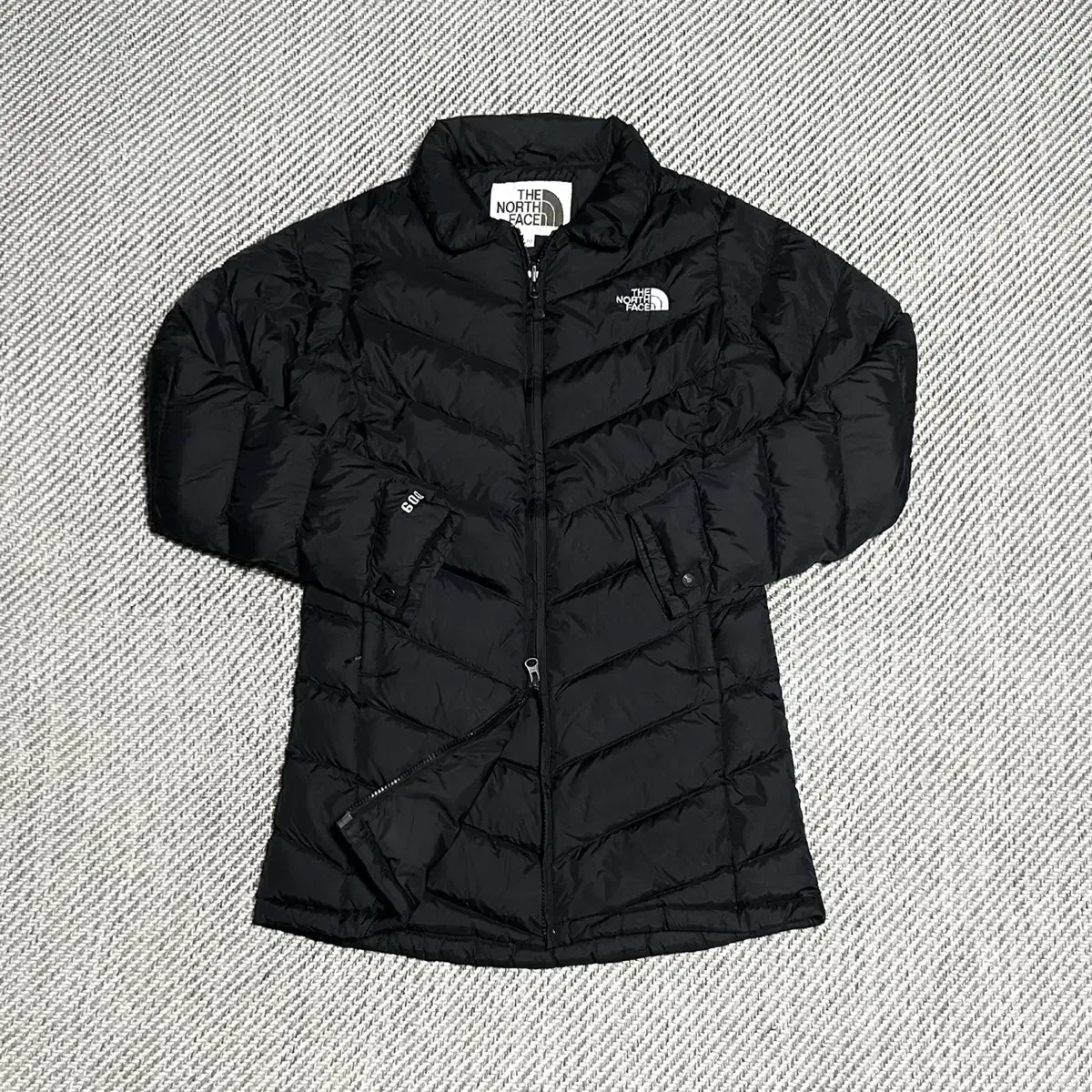 [ S ] Northface 노스페이스 구스다운 경량 하프코트 패딩 자켓