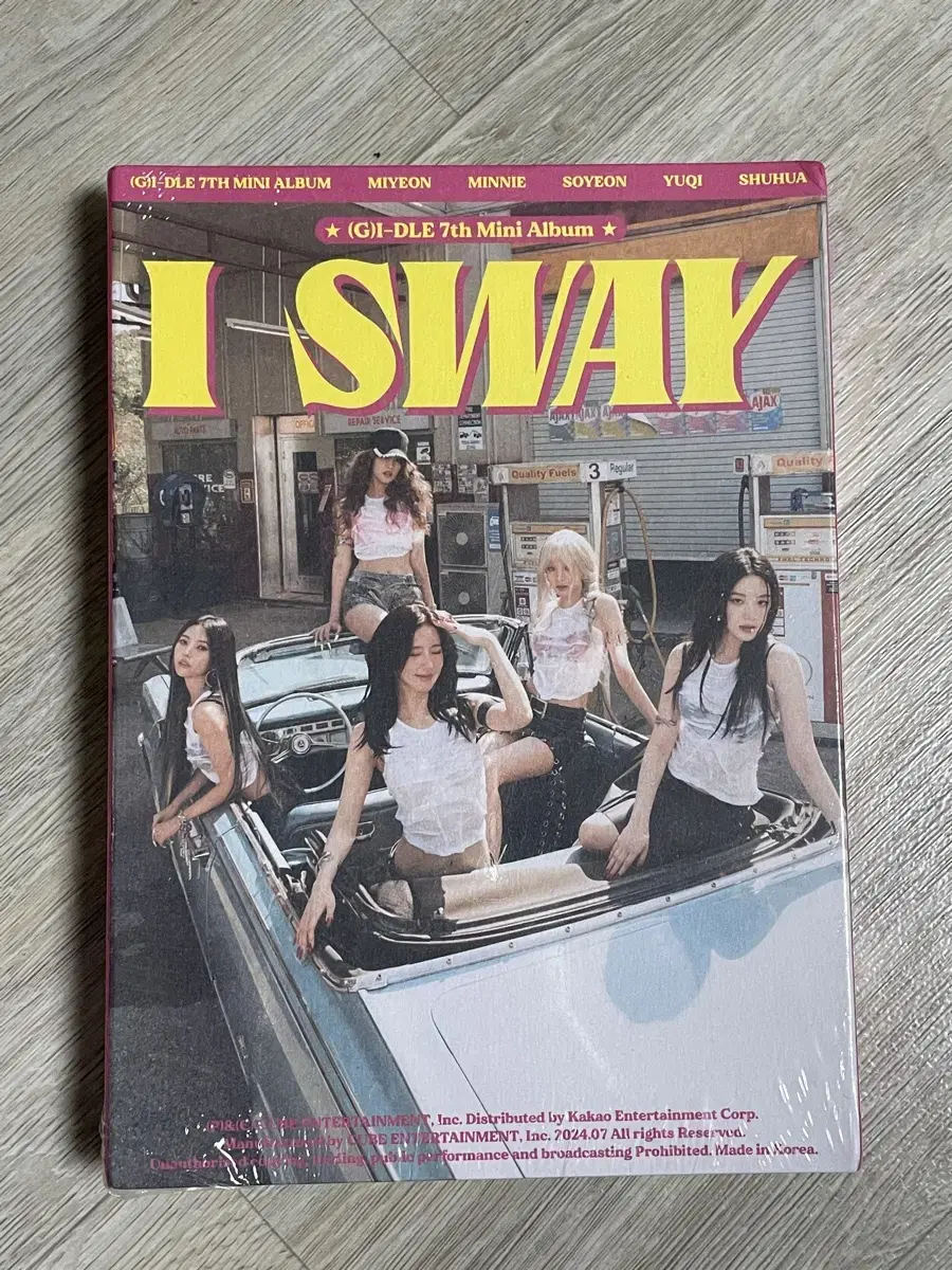 여자아이들 I SWAY 앨범 새제품