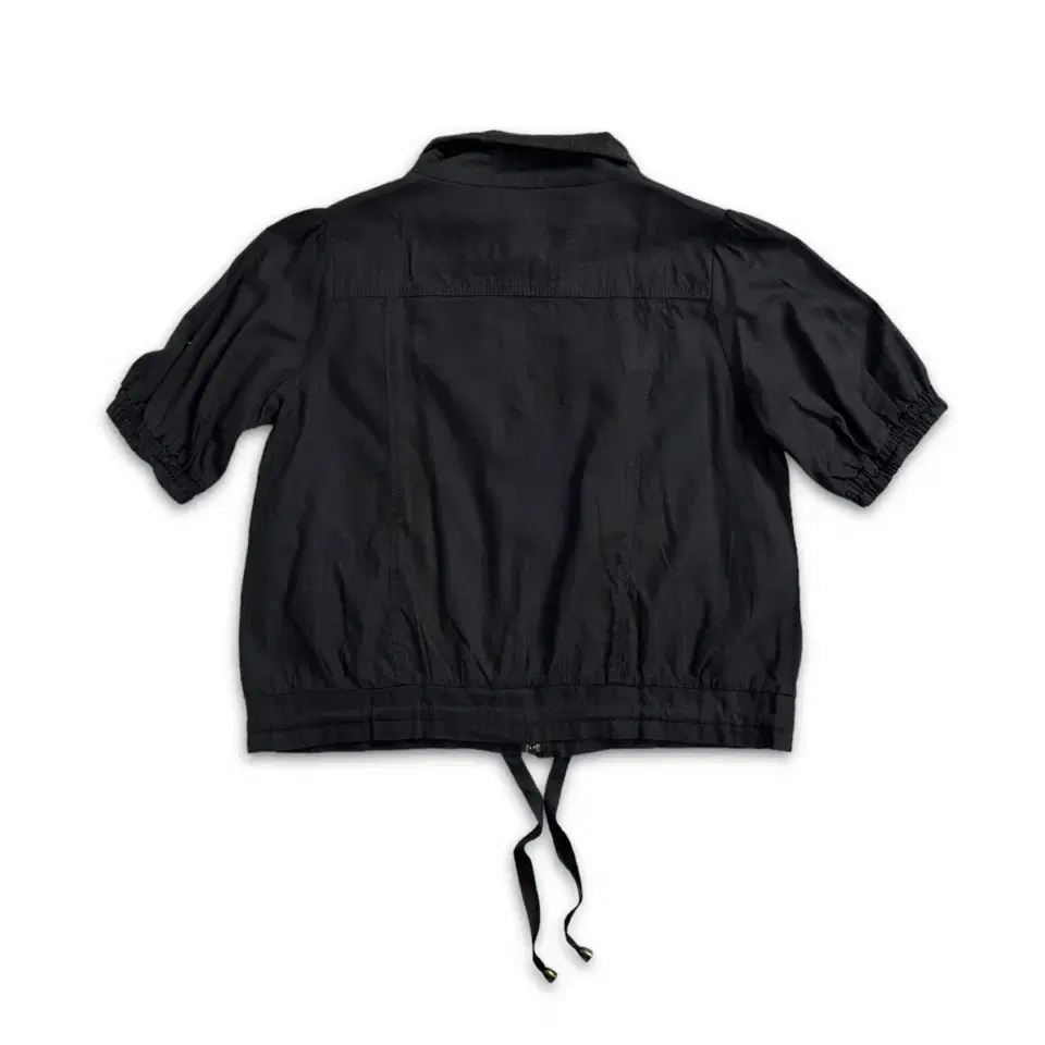 ozoc short utility drawstrings jacket  -