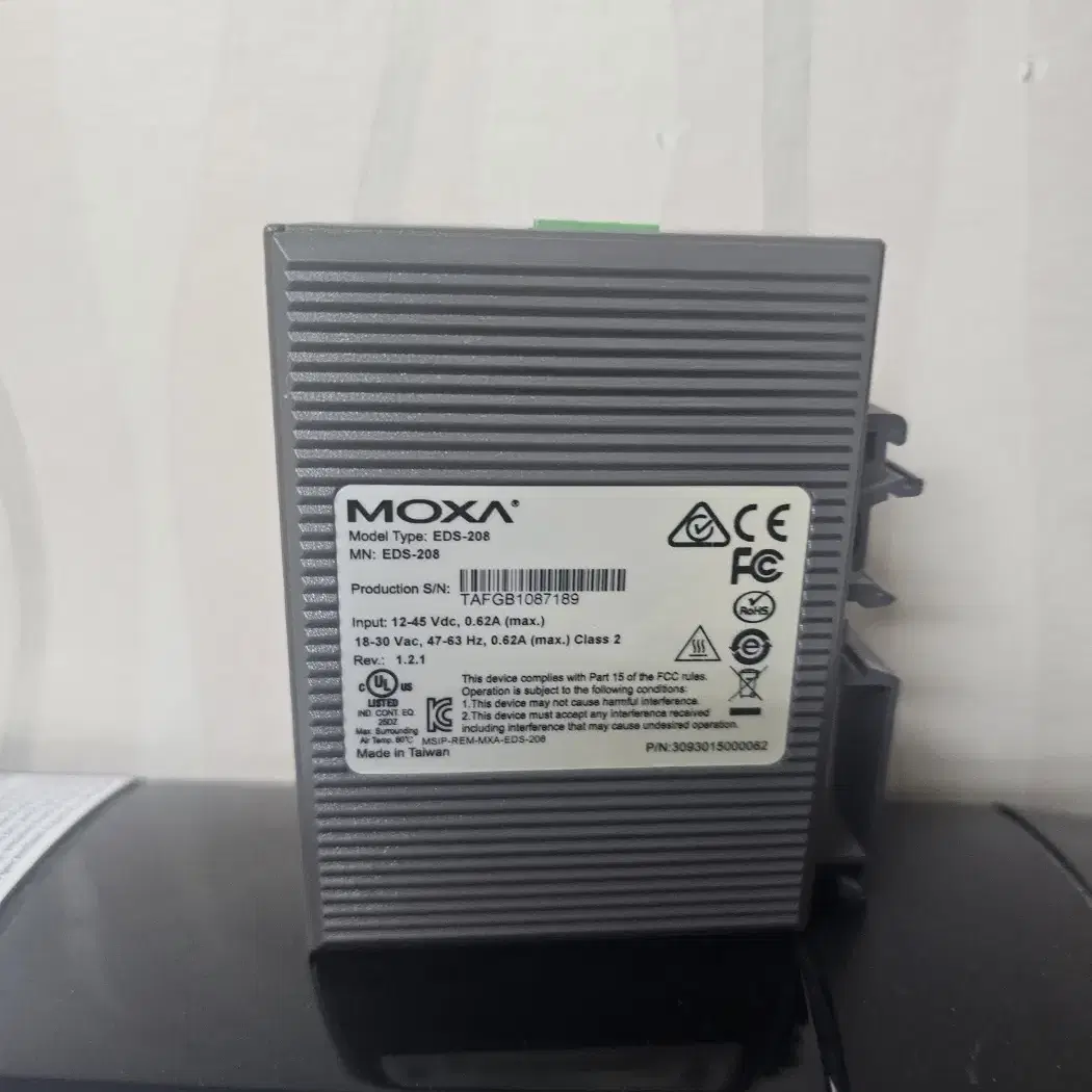 중고 MOXA EDS-208 스위치 허브