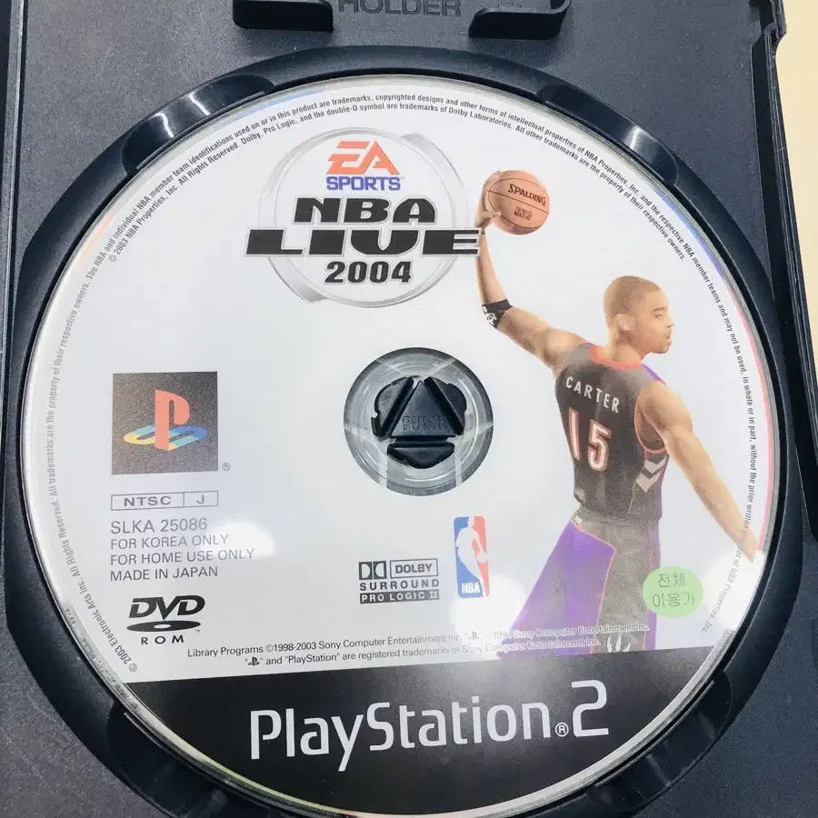 PS2 NBA LIVE 2004