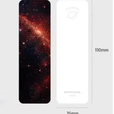 (1BOX 28장-새상품 )책 독서 우주 책갈피 북마크 북클립 인덱스