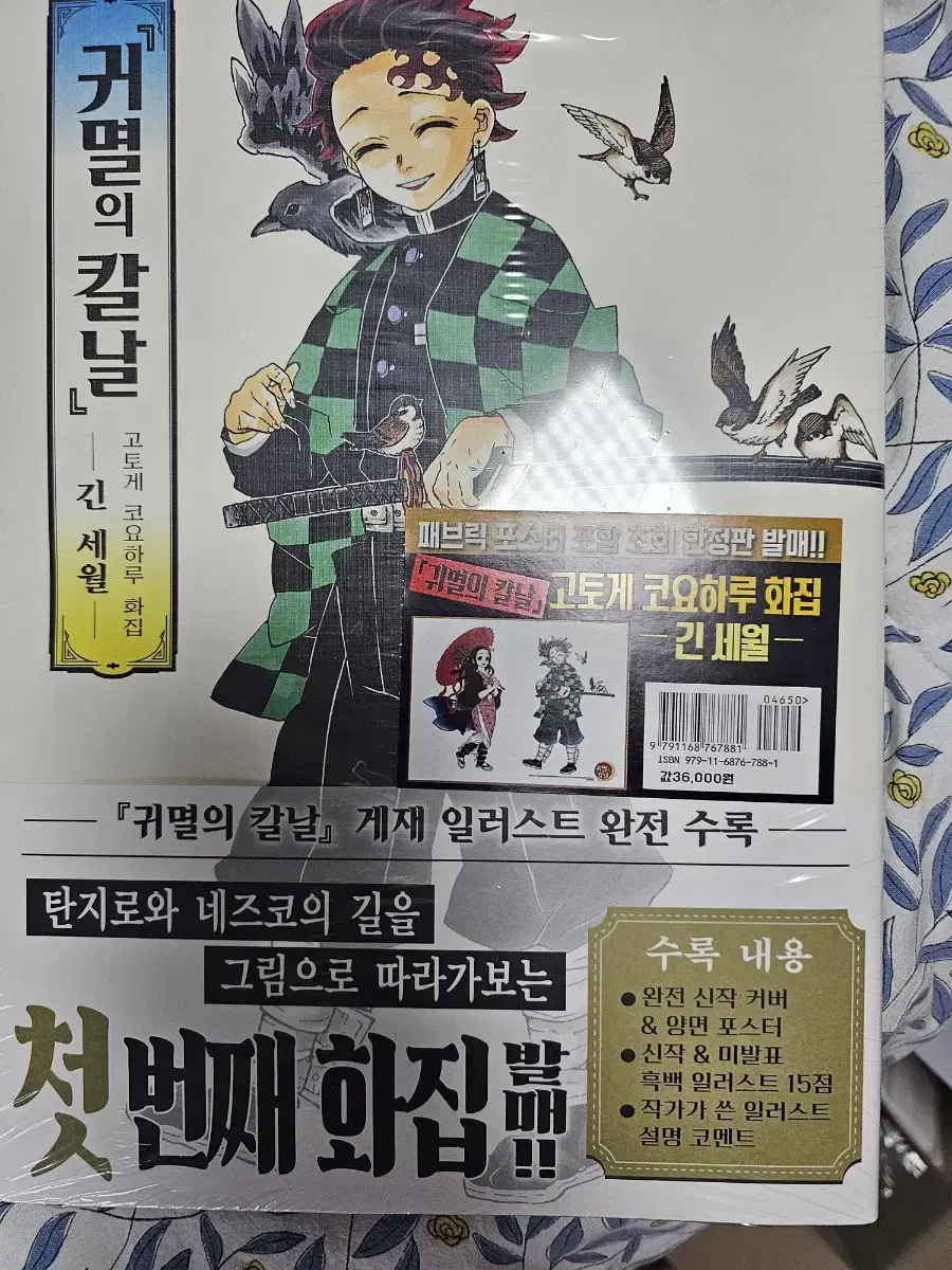 귀멸의칼날 일러스트 화집