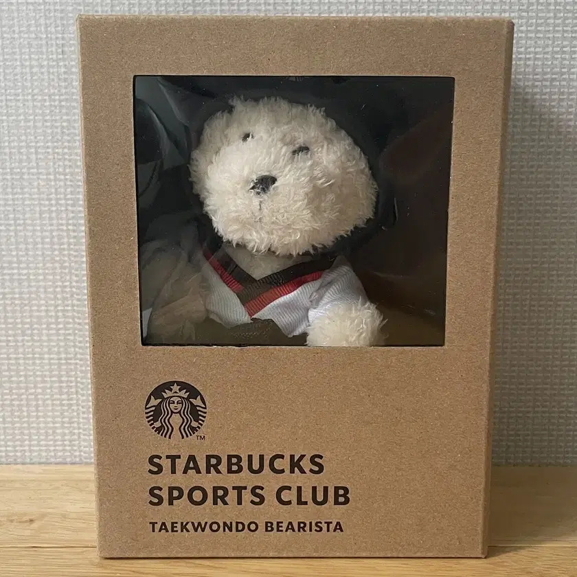 【韓国スタバ】Starbucks Taekwondo Bearista Keychain Starbucks Korea 2024 Starbucks Taekwondo Bearista Keychain