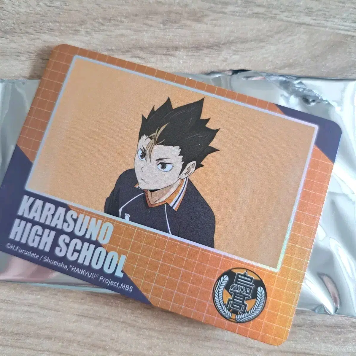 Haikyuu pop up Photocard Karasu no Nishinoya u WTS