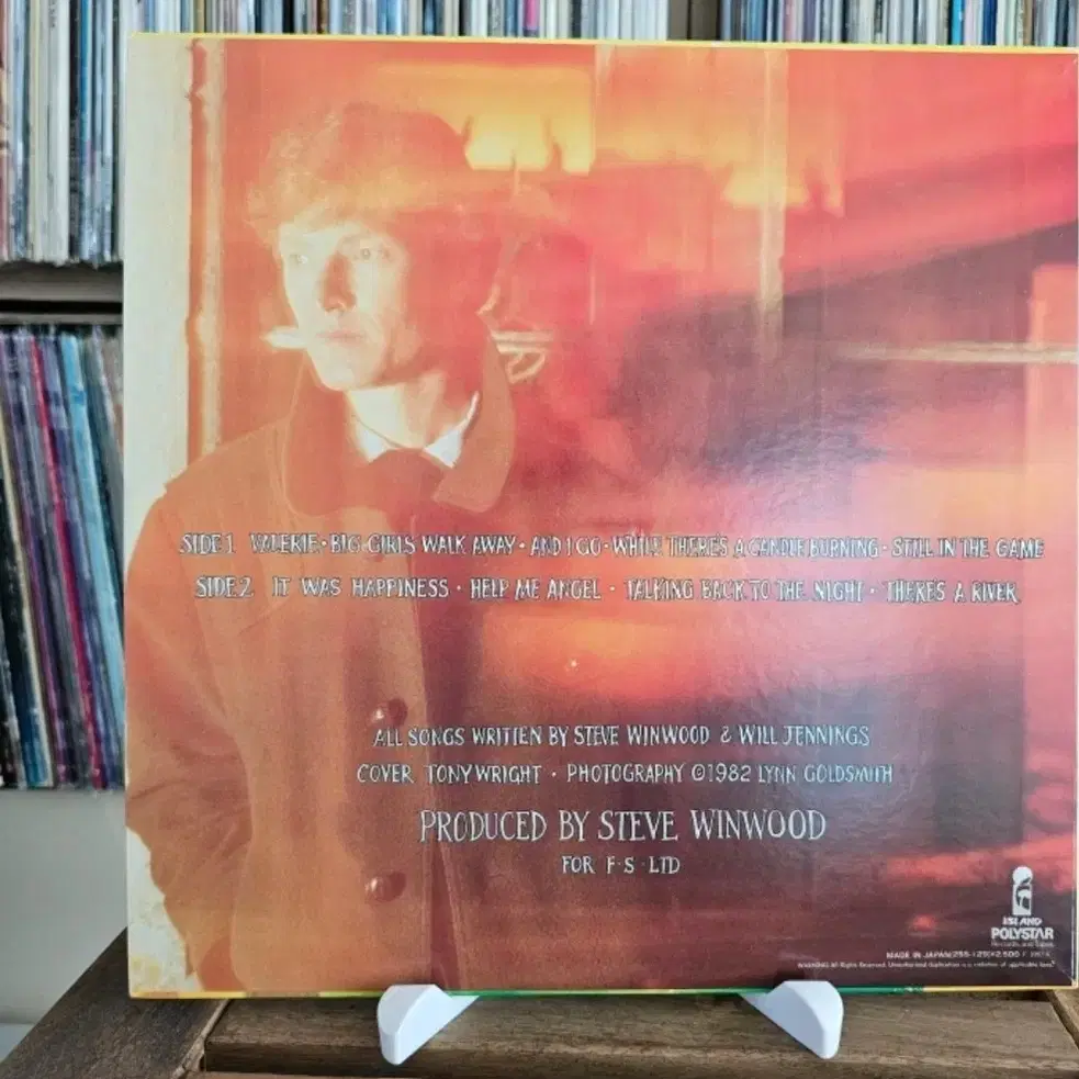 (영국의 가수 스티브 윈우드) Steve Winwood 3집 LP