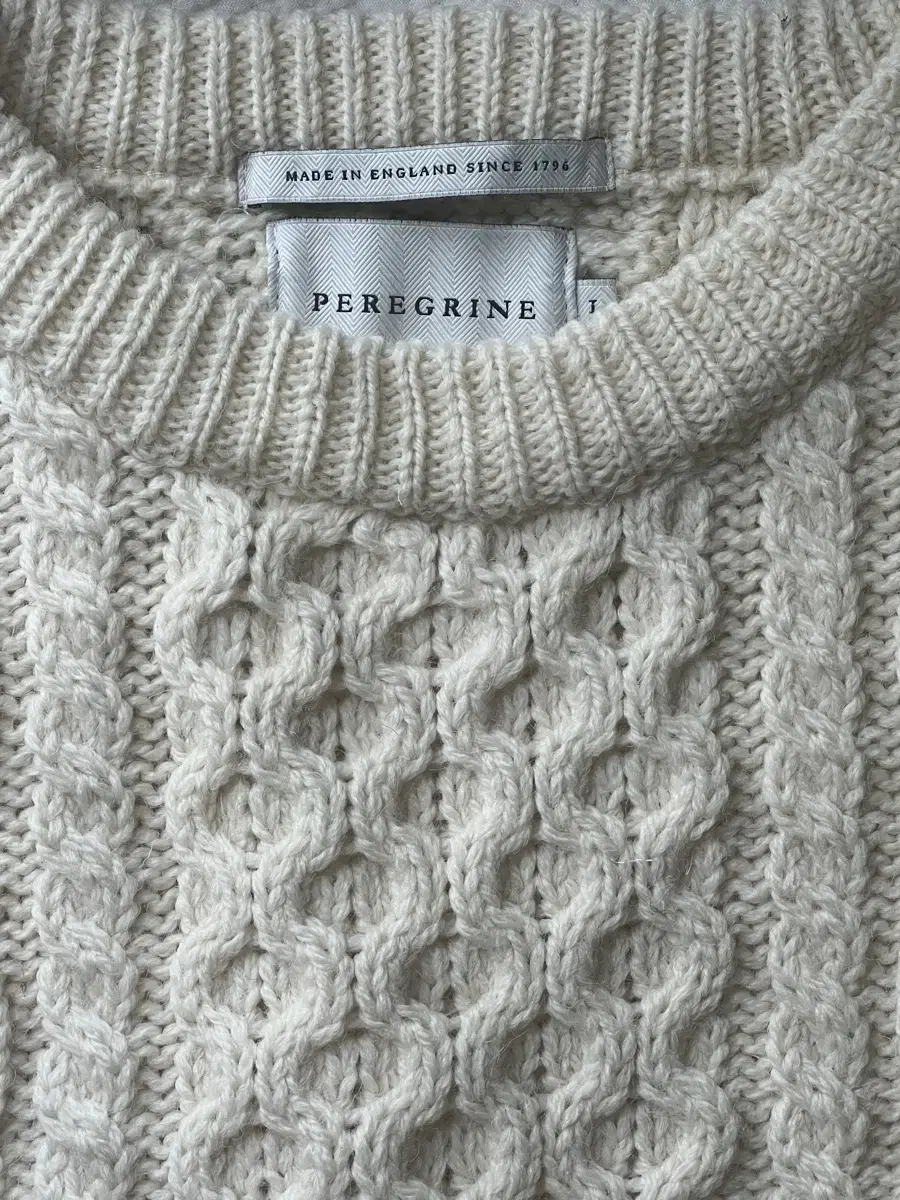 Peregrine Hudson aran Jumper Knit